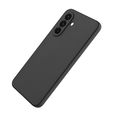 WOO Case Liquid Silicone Samsung A18/Samsung A17, Black