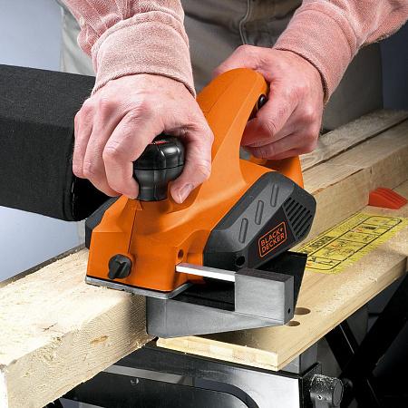 Rebating Planer Black+Decker (KW712KA-QS) 650W Kitbox, 17.000 rpm, Rebating Planer Black+Decker (KW712KA-QS) 650W Kitbox, 17.000 rpm,