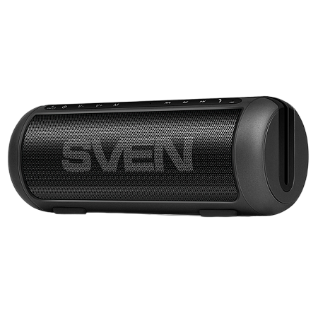 Speakers SVEN "PS-250BL" 10w, Black, Bluetooth, microSD, FM, AUX, Mic, power: 2200mA, USB, DC 5V