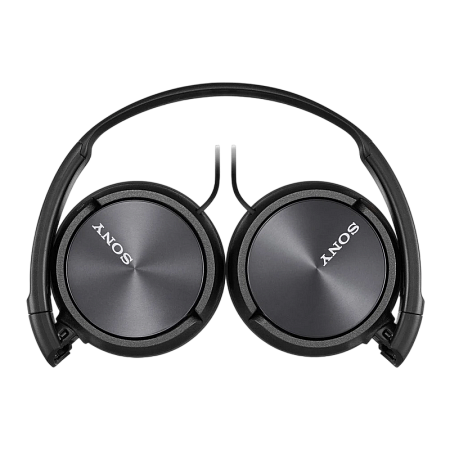 Headphones  SONY  MDR-ZX310APB, Mic on cable,  4pin 3.5mm jack L-shaped, Cable: 1.2m, Black