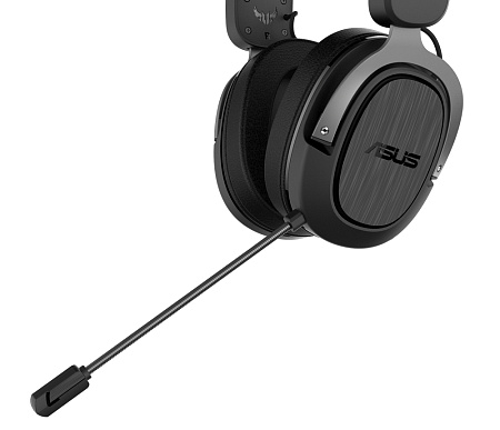 Gaming Wireless Headset Asus TUF Gaming H3, 50mm driver, 32 Ohm, 20-20kHz, 307g, 15h, Virtual 7.1, C