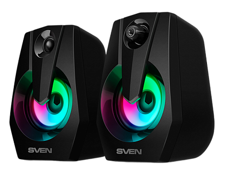 Speakers SVEN "370" Black, 6w, USB power  / DC 5V