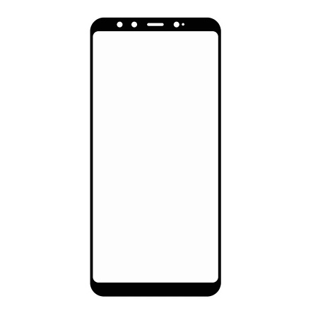 Helmet Glass Diamond 4D Xiaomi MI A2 (MI 6X), Black