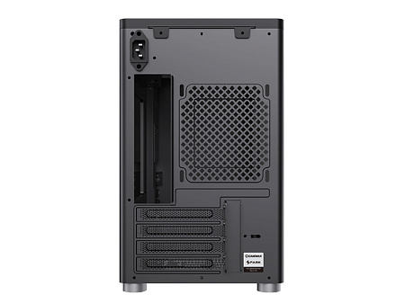 Case mATX GAMEMAX Spark, w/o PSU, 0.8/0.6mm, Front Metal, Dual Side Tempered Glass, Dust Filter, 1xU