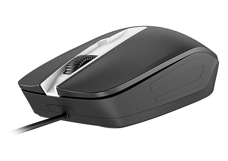 Mouse Genius DX-180, 1000 dpi, 3 buttons, Ambidextrous, 83g, 1.5m, USB, Black