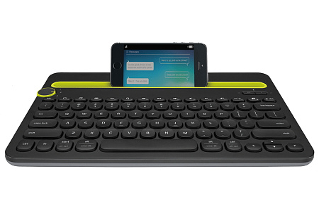 Клавиатура Logitech K480, Беспроводное, Чёрный