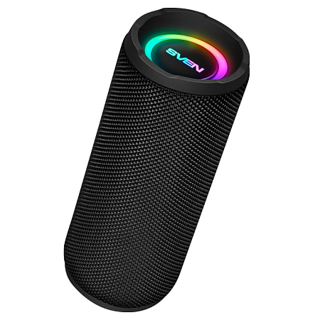 Speakers SVEN "PS-160", Black, 12W, TWS, Bluetooth, FM, USB, microSD, 1200mA*h Speakers SVEN "PS-160", Black, 12W, TWS, Bluetooth, FM, USB, microSD, 1200mA*h