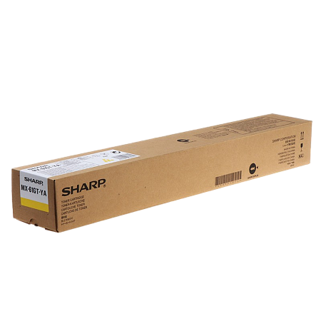 Toner Sharp MX-61GTYA, Yellow Toner Sharp MX-61GTYA, Yellow