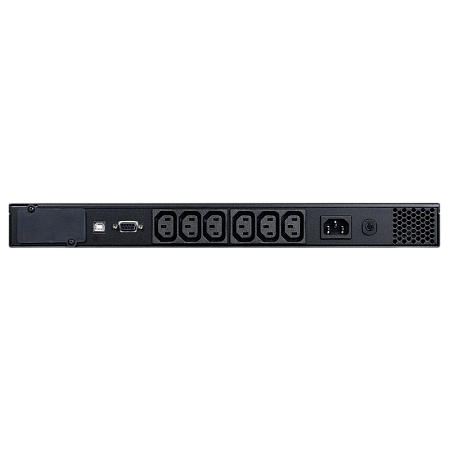 UPS PowerCom SPR-700, 700VA/560W, Tower/Rack 1U, Smart Line Int.,Sinewave, LCD, AVR, USB, SNMP, 6xIE