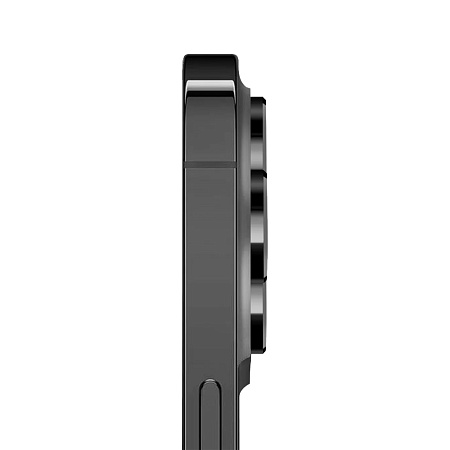 Uniq Optix Aluminium Camera Lens Protector for iPhone 15 Pro Max, Black