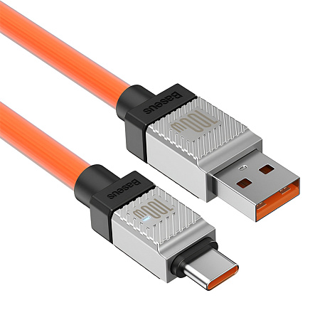Baseus Cable CoolPlay Series USB-A to Type-C 2.4A 12W 2m, Orange Baseus Cable CoolPlay Series USB-A to Type-C 2.4A 12W 2m, Orange