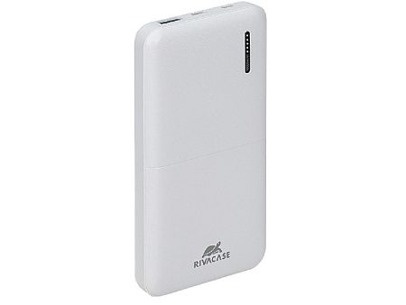 Power Bank Rivacase 10000 mAh QC 3.0/PD, VA2531,White, iphone, xiaomi, samsung, oppo, чехол, стекло