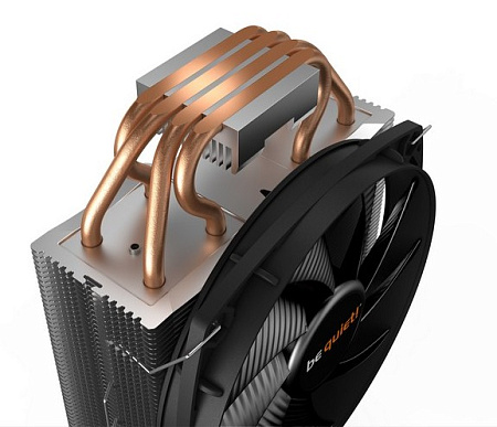 AC be quiet! "Shadow Rock Slim 2" (11.5-23,7dBA, 1400RPM, 86.3 CFM, 135mm, PWM, 160W, 4x6mm, 710g.)