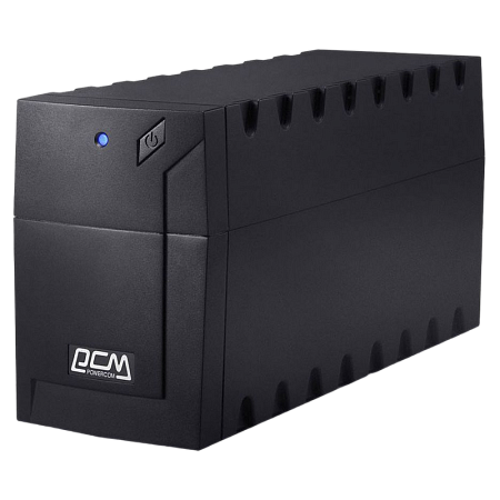 UPS PowerCom RPT-1000AP 1000VA/600W Line Interactive, AVR, LED, RJ45/RJ11, USB, 3xSchuko Sockets