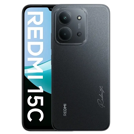 Смартфон Xiaomi Redmi 15C, 4Гб/256Гб, Midnight Black Смартфон Xiaomi Redmi 15C, 4Гб/256Гб, Midnight Black