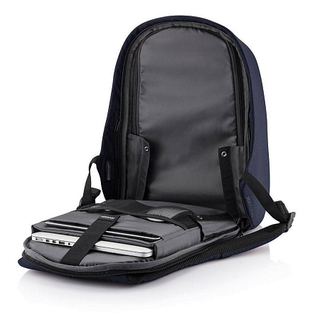 Backpack Bobby Hero XL, anti-theft, P705.715 for Laptop 15.6" & City Bags, Navy