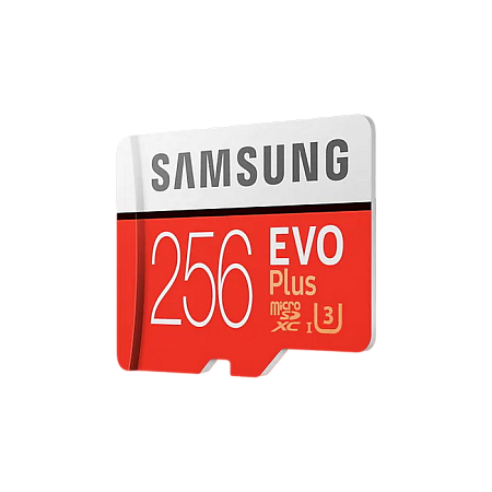 Карта памяти Samsung EVO Plus MicroSD, 256Гб (MB-MC256HA/RU)