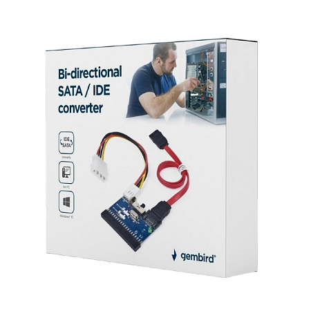Converter SATA to IDE Gembird "SATA-IDE-2", Bi-directional Converter SATA to IDE Gembird "SATA-IDE-2", Bi-directional