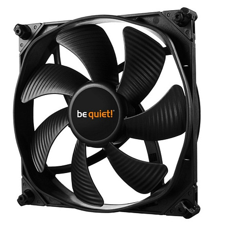 PC Case Fan be quiet! Silent Wings 3, 140x140x25 mm, FDB Bearing, 1000rpm, <15,5db, PWM, 4pin PC Case Fan be quiet! Silent Wings 3, 140x140x25 mm, FDB Bearing, 1000rpm, <15,5db, PWM, 4pin