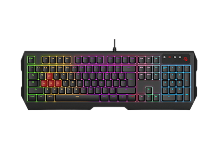 Gaming Keyboard & Mouse & Mouse Pad Bloody B1700, (B140N/ES7/BP-50M), Programmable, Backlit, 1.8m, U Gaming Keyboard & Mouse & Mouse Pad Bloody B1700, (B140N/ES7/BP-50M), Programmable, Backlit, 1.8m, U