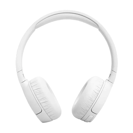 Headphones  Bluetooth  JBL T670NC, White, On-ear, Adaptive Noise Cancelling with Smart Ambient