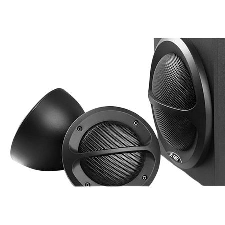 Speakers F&D A111X Black, Bluetooth, USB reader, Remote control, 35w / 13w + 2 x 11w / 2.1