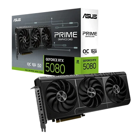 Видеокарта ASUS Prime OC RTX5080, 16 ГБ GDDR7 256бит,процессоры ,оперативная память, ssd, M2, hdd, кейсы Видеокарта ASUS Prime OC RTX5080, 16 ГБ GDDR7 256бит,процессоры ,оперативная память, ssd, M2, hdd, кейсы