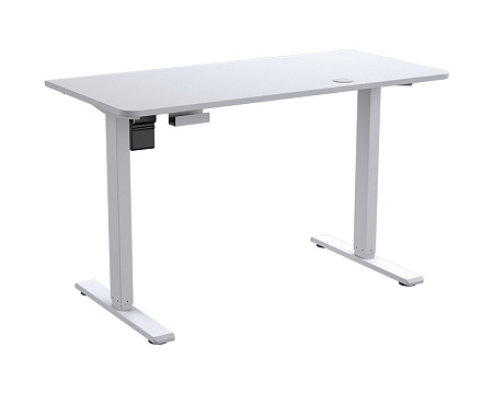 Office Electric Desk Cougar Royal Mossa white, Width 1200mm, Depth 600mm,Heigh 720-1150mm, Weight 80