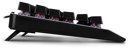 Gaming Keyboard SVEN KB-G9700, Mechanical, Red SW, Metal plate, Anti-Ghosting, RGB, 1.8m, USB, EN/RU Gaming Keyboard SVEN KB-G9700, Mechanical, Red SW, Metal plate, Anti-Ghosting, RGB, 1.8m, USB, EN/RU