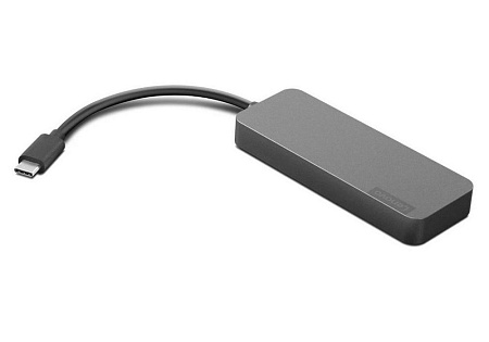 Lenovo USB-C to 4 Port USB-A Hub, Input:USB-C Male , Output:4*USB-A Female (USB3.0), Data rate 5Gbps