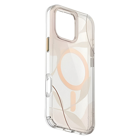 Uniq Case for iPhone 16 Pro Coehl with Magclick Charging Verdure, Sping Blossom