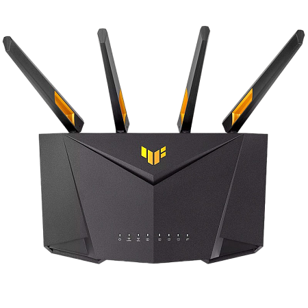 Wi-Fi 6 Dual Band ASUS TUF Gaming Router "TUF-AX3000 V2", 3000Mbps, OFDMA, 4xGbit, 1x2.5Gbit, USB3.0