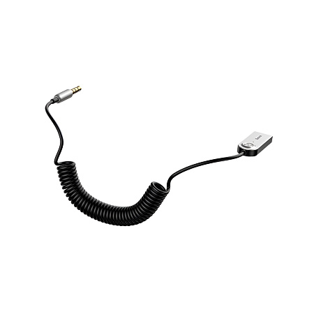 Baseus Cable Car Adapter Wireless Audio Receiver 3.5mm BA01, Black