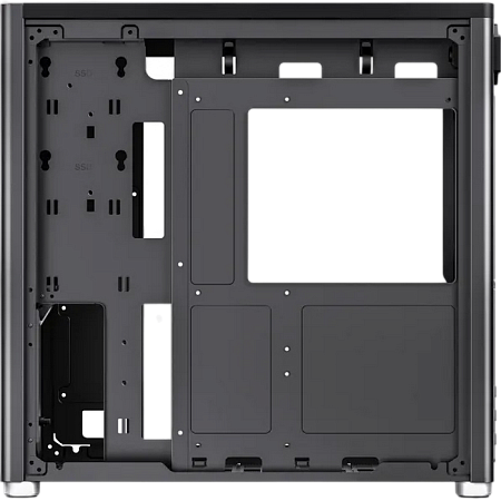 Case ATX GAMEMAX Spark Pro, w/o PSU, 0.8/0.6mm, Front Metal, Dual Side Tempered Glass, Dust Filter, 