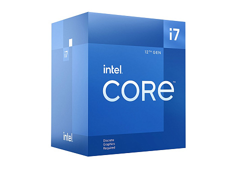 CPU Intel Core i7-12700F 2.1-4.9GHz (8P+4E/20T, 25MB,S1700,10nm, No Integ. UHD Graphics, 65W) Box CPU Intel Core i7-12700F 2.1-4.9GHz (8P+4E/20T, 25MB,S1700,10nm, No Integ. UHD Graphics, 65W) Box
