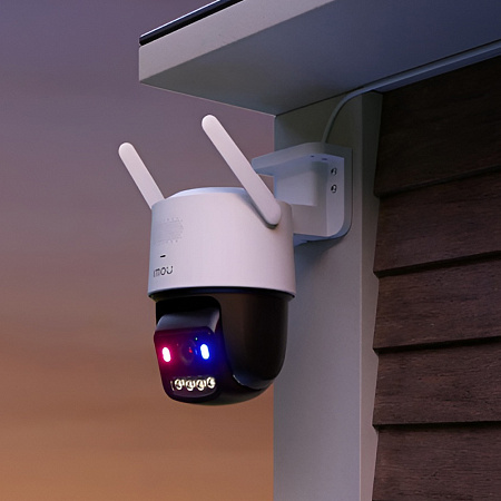 imou Outdoor PT Security Camera Titan PRO AURORA Wi-Fi+PoE 3K 6MP, White
