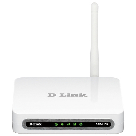Беспроводная точка доступа D-Link DAP-1155/A, 150 Мбит/с, Белый