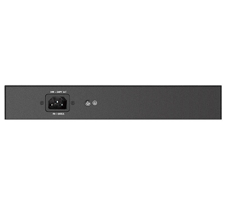 .8-port 10/100Mbps  POE, D-Link DES-1008P+/A1A, 140W Budget, 19" Rackmount, Steel Case
