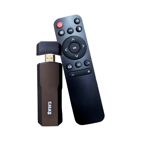 TV Stick 4K R8 Wi-Fi 6, Bluetooth 5.0, 2GB/16GB, Black (Replica FireTV)