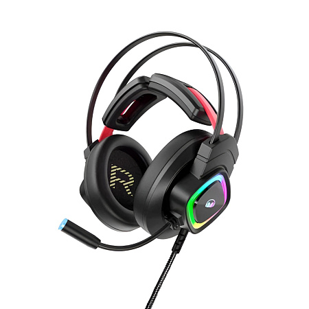 Monster Gaming Headset Mission Bot USB+3.5mm, Black Monster Gaming Headset Mission Bot USB+3.5mm, Black