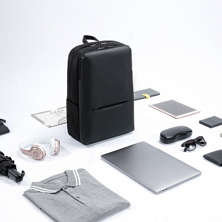Backpack Xiaomi Mi Business 2, for Laptop 15.6" & City Bags, Black