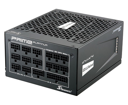 Power Supply ATX 1300W Seasonic Prime 1300 Platinum, 135mm, Full Modular, Fanless until 20 % load Power Supply ATX 1300W Seasonic Prime 1300 Platinum, 135mm, Full Modular, Fanless until 20 % load
