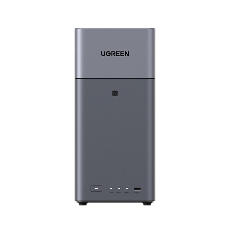 UGREEN Network Attached Storage DH2300 2-Bay (Diskless) EU, Black
