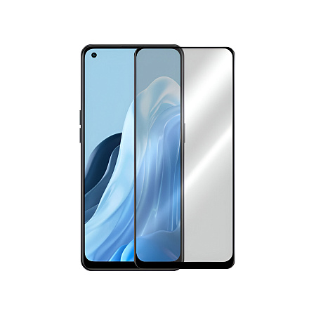 Helmet Diamond Glass 5D Oppo Reno 7 4G, Black Helmet Diamond Glass 5D Oppo Reno 7 4G, Black