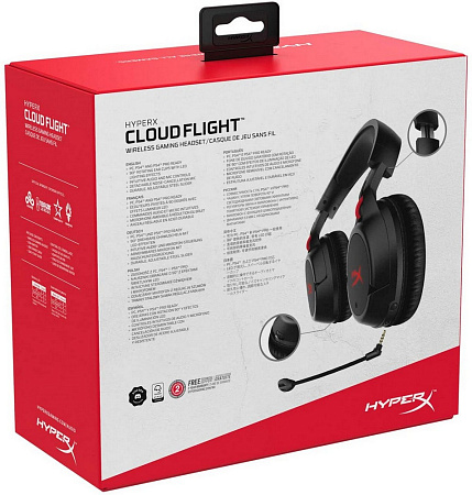 Игровая Гарнитура HyperX Cloud II, Беспроводной, Чёрный