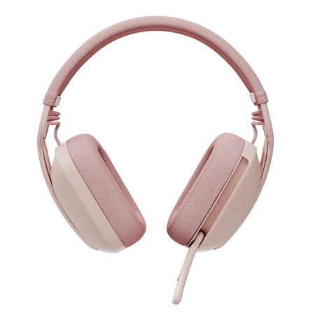 Wireless Headset Logitech Zone Vibe 100, 40mm driver, 20-20kHz, 118db, Dual mic, Bluetooth, Rose