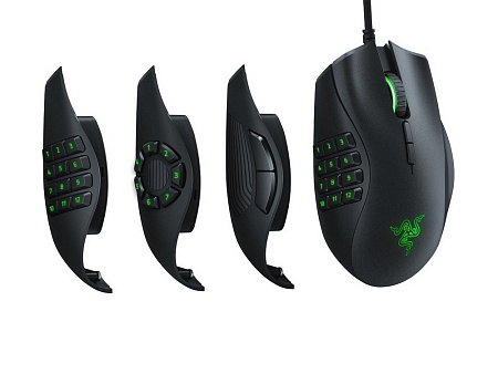 Gaming Mouse Razer Naga Trinity, 16k dpi, 19 buttons, 50G, 450IPS, 120g, Mech.SW, On-Board Memory, R