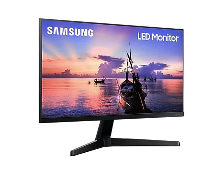 23.8" SAMSUNG F24T350FH, Black, IPS, 1920x1080, 75Hz, FreeSync, 5ms, 250cd, MegaDCR, D-Sub+HDMI