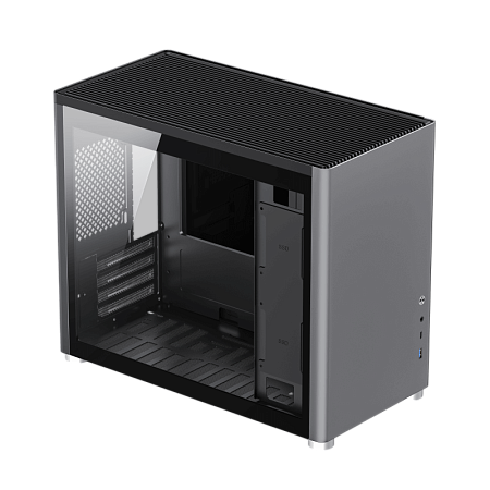 Case mATX GAMEMAX Spark, w/o PSU, 0.8/0.6mm, Front Metal, Dual Side Tempered Glass, Dust Filter, 1xU