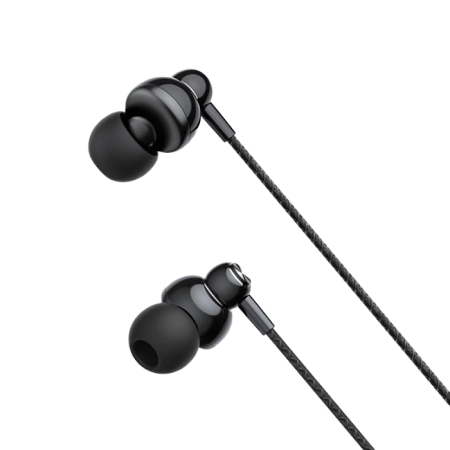 XO earphones, EP55 in-ear earphone, metal, Black XO earphones, EP55 in-ear earphone, metal, Black